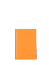 Kaarthouder Leder Katana Geel marina 753038